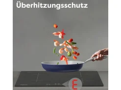 CIARRA Induktionskochfeld 60 cm 4-Zonen 9 Stufen BOOST Flex Zone VM4BFBIH