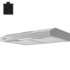 CIARRA Unterbauhaube 60 cm 220 m³/h A+ 3 Stufen Edelstahl VM6903DS
