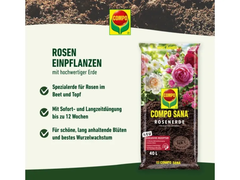 Compo Sana Rosenerde 1 x 40 l