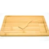 DuneDesign 2er Set Schneidebrett 30 x 22 cm mit Auffangschale
