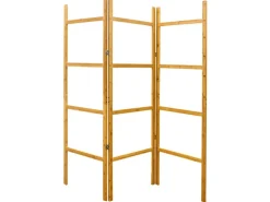 DuneDesign XL Bambus Handtuchleiter  180 x 180 cm Braun