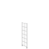 Ecco Regalsystem Regalleiter Chrom 111 cm x 39 cm