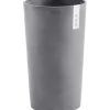 Ecopots Pflanztopf Amsterdam Ø 30 cm x 50 cm Grau