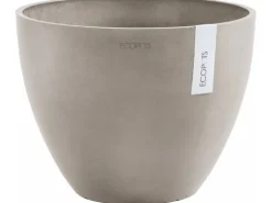 Ecopots Pflanztopf Antwerp Braungrau 30 cm