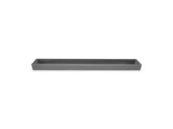 Ecopots Untersetzer Eckig Bruges Grau 43,5 cm x 15,5 cm x 3,3 cm