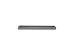 Ecopots Untersetzer Eckig Bruges Grau 43,5 cm x 15,5 cm x 3,3 cm