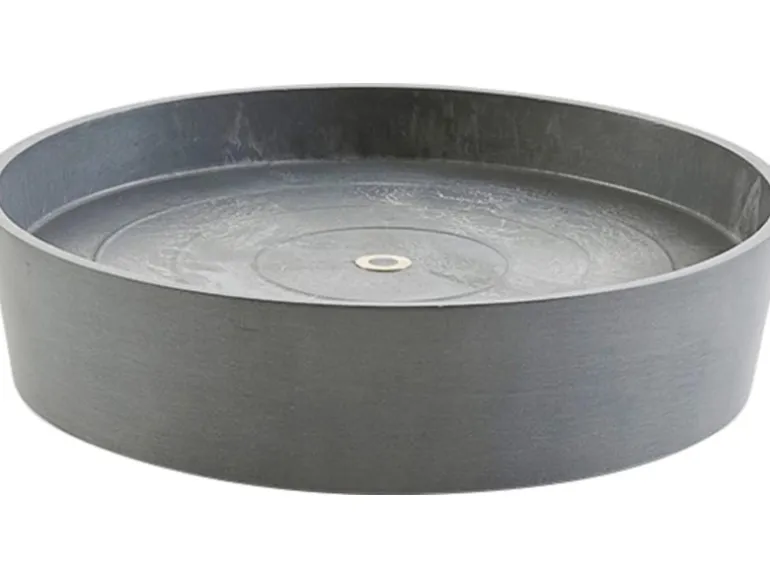 Ecopots Untersetzer mit Rollen Amsterdam Ø 34 cm Grau