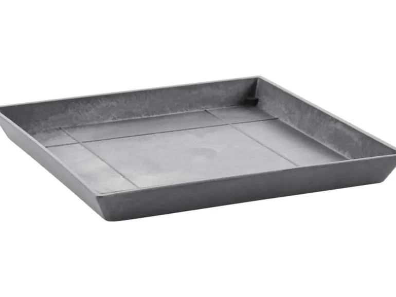 Ecopots Untersetzer Rotterdam Grau 43 x 43 cm