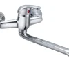 Einhebel-Küchenarmatur Secchia Chrom für die Wandmontage