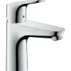 Einhebel-Waschtischmischer Focus 100 LowFlow mit Zugstangen-Ablaufgarnitur Chrom