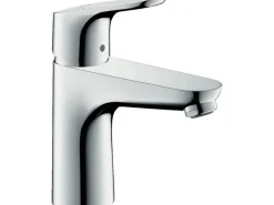 Einhebel-Waschtischmischer Focus 100 LowFlow mit Zugstangen-Ablaufgarnitur Chrom