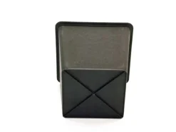 Elegant Einrichten Kunststoffeinsatz Quadratisch Konisch 42x42x38cm Schwarz