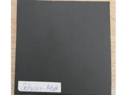 Elegant Einrichten Pflanzkübel Fiberglas Säule konisch 38x38x100cm Elegant Schwarz-mat