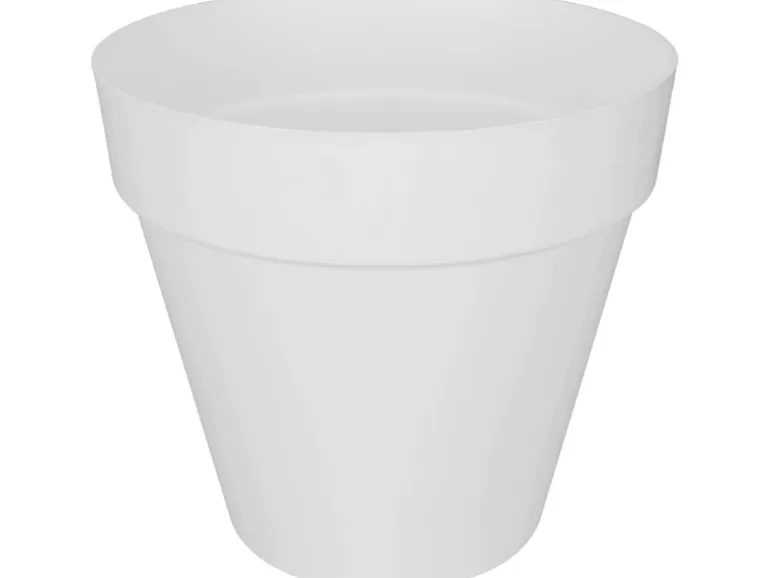 Elho Blumentopf Loft Ø 30 cm weiß