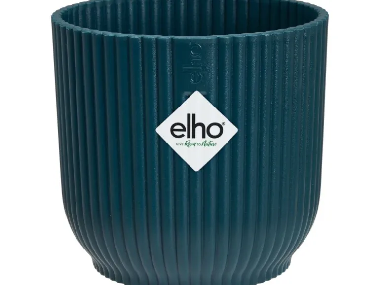 Elho Blumentopf Mini Vibes Ø11 cm Tiefes Blau