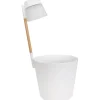 Elho Blumentopf mit Leuchte Flower Light Ø 28,5 cm x 29 cm Weiß