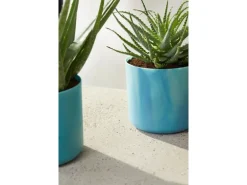 Elho Blumentopf Ocean Collection Ø 18 cm Atlantikblau