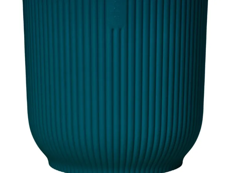 Elho Blumentopf Vibes Fold Ø 18 cm x 17 cm Tiefes Blau