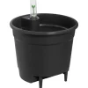 Elho Selbstbewässerungs-System Ø 28 cm x 26 cm Schwarz