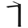 Emke Wasserhahn Waschbeckenarmaturen 335 x 233 x 46 mm Schwarz Mischbatterie Küchenarmatur mit Luftsprudler