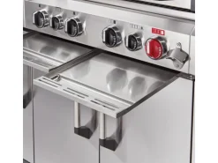 Enders Gasgrill Kanasas II Pro 4 SIK Profi Turbo 4 Brenner & Seitenkocher Silber
