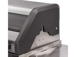 Enders Gasgrill Kanasas II Pro 4 SIK Profi Turbo 4 Brenner & Seitenkocher Silber