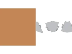 Endkappen System Plus Caramel (Caramel)