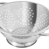 Fackelmann Abseihschüssel Edelstahl Ø 24 cm Silber