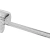 Fackelmann Fleischklopfer Klein Aluminium 22,5 cm Silber