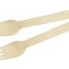 Fackelmann Holzgabeln Fair 16 cm 30 Stück