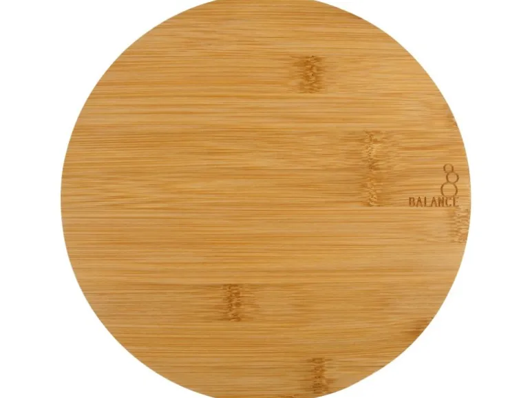 Fackelmann Schneidbrett Fair Balance rund Ø 24 cm Bambus