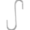 Fackelmann S-Haken Edelstahl 5 Stück Silber