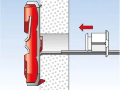 Fischer Kippdübel Duotec 10 S PH mit Panhead Schraube je 2 Stück