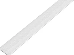 Flachstange Selbstklebend Alu Edelstahldesign Hell 20 mm x 2 mm x 1000 mm