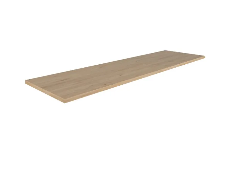Flex-Well Arbeitsplatte Cosmopolitan Eiche 210 cm x 60 cm x 2,8 cm