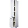 Flex-Well Classic Küchen-Apotheker-Küchen-Hochschrank Lucca 30 cm Weiß
