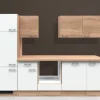 Flex-Well Classic Küchenzeile Florida 280 cm ohne E-Geräte Sonoma Eiche-Weiß