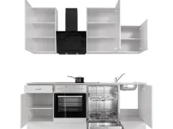Flex-Well Classic Küchenzeile Wito 220 cm Weiß