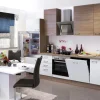 Flex-Well Classic Küchenzeile Florida 280 cm Sonoma Eiche-Weiß-Sonoma Eiche