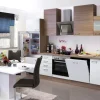 Flex-Well Classic Küchenzeile Florida 280 cm Sonoma Eiche-Weiß-Sonoma Eiche