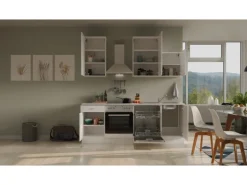 Flex-Well Classic Küchenzeile Wito 220 cm Weiß