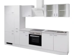 Flex-Well Classic Küchenzeile Wito 300 cm Weiß