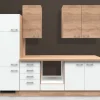 Flex-Well Classic Küchenzeile Florida 270 cm ohne E-Geräte Sonoma Eiche-Weiß