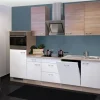 Flex-Well Classic Küchenzeile Florida 280 cm Weiß-Sonoma Eiche Nachbildung