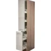 Flex-Well Exclusiv Apothekerhochschrank Orlando 30cm Kaschmir glanz-Sonoma Eic