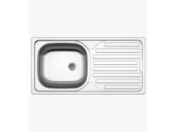 Flex-Well Exclusiv Küche 2320-016 Julia 280 cm Weiß matt-Cosmopolitan Eiche