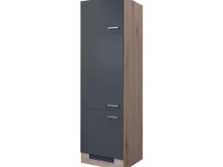 Flex-Well Exclusiv Küchen-Geräteumbauschr. Morena 60cm Basaltgrau - San Remo