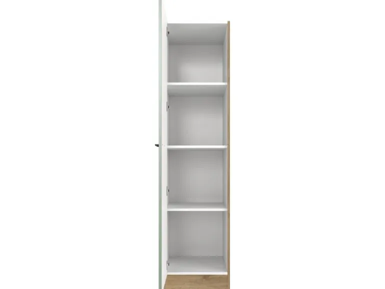 Flex-Well Exclusiv Küchen-Geschirrschr. Cara 50cm Schilfgrün-Artisan Eiche
