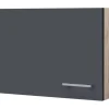 Flex-Well Exclusiv Küchen-Kurz-Oberschrank Morena 60x32cm Basaltgrau-San Remo