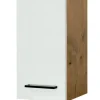 Flex-Well Exclusiv Küchen-Oberschrank Vintea 30 cm Magnolie matt - Lancelot Oak